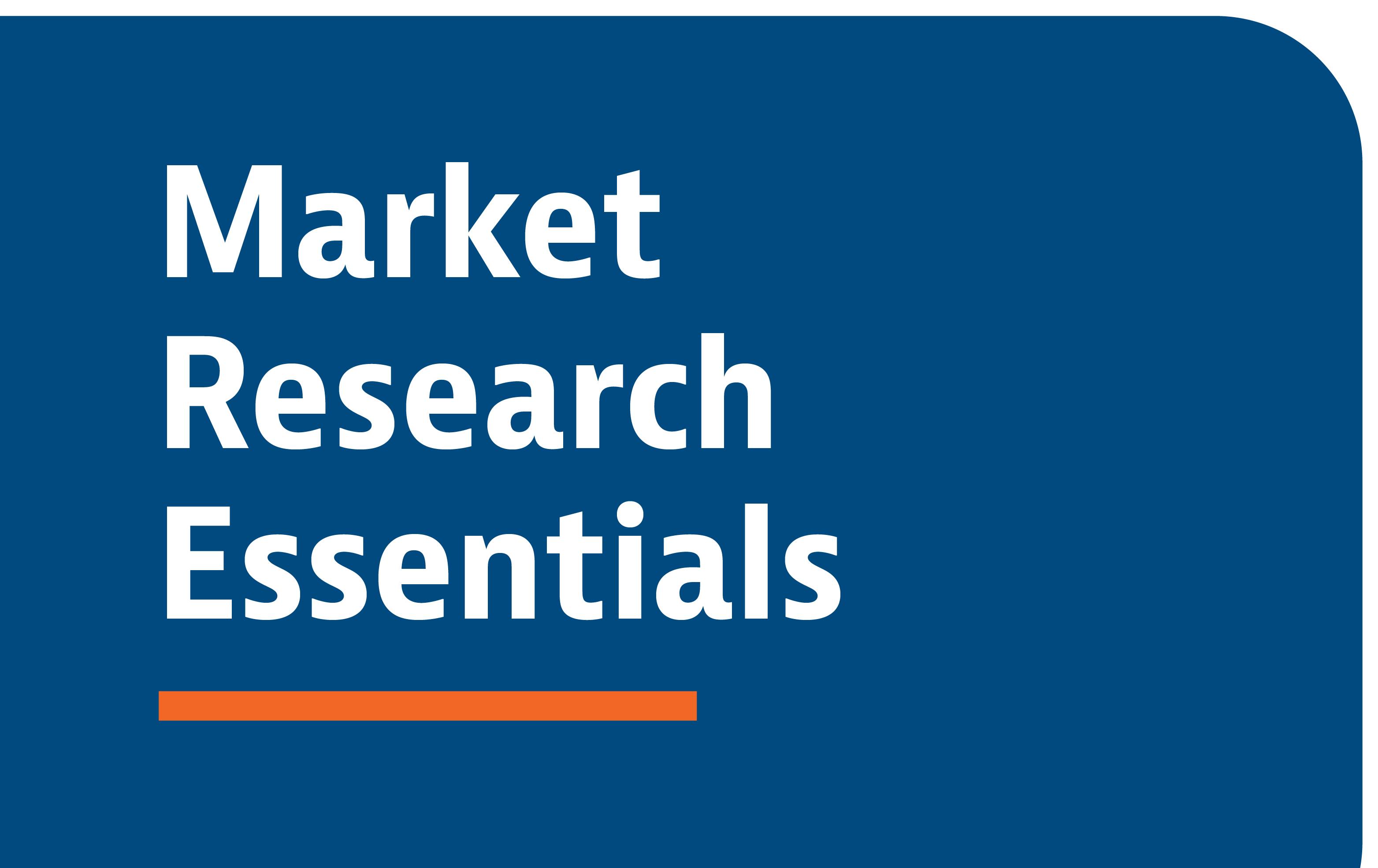 RM01 Market Research Essentials: Real World Applications for Business Success